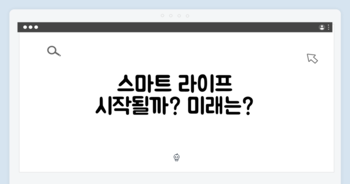 스마트한 삶, 시작될까?