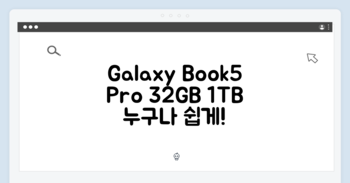 갤럭시북5 프로 32GB, 1TB 누구나 쉽게!