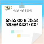 강남점] 믿기지 않는 오닉스 북스 GO 6!
