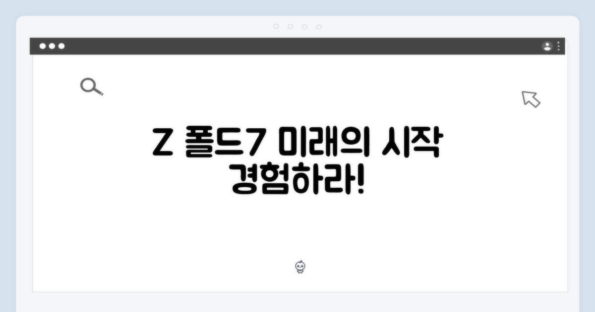 Z 폴드7, 미래 경험의 시작