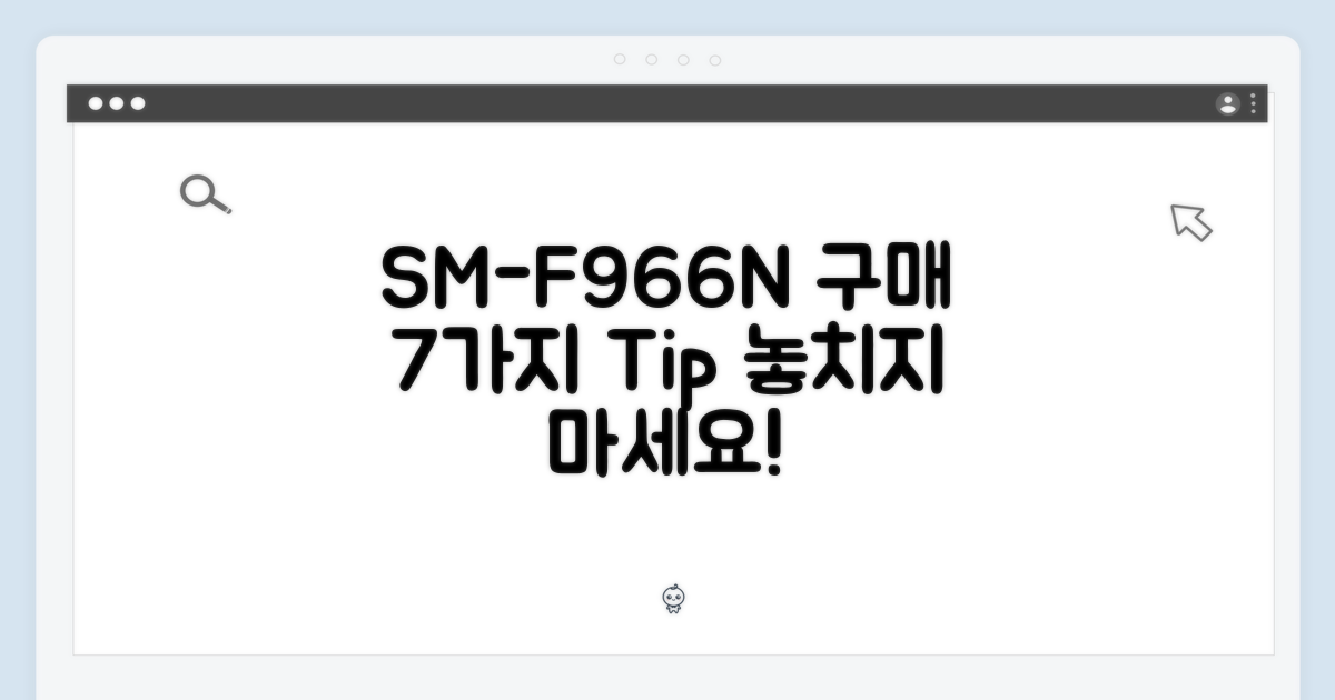 7가지 SM-F966N 구매 팁