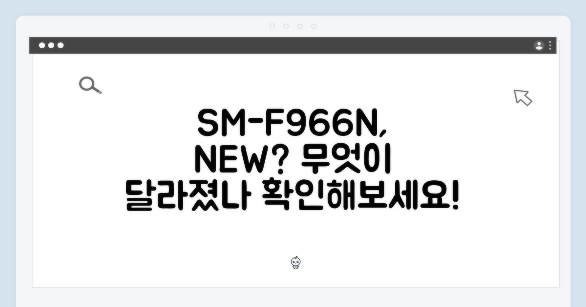 SM-F966N, 달라지는 점은?