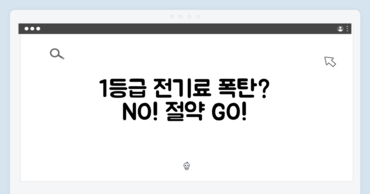 1등급, 전기료 절감 효과는?