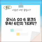 오닉스 북스 GO 6, 포크5 후속 6인치 이북리더기, 기대될까요?