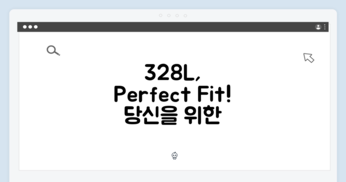 328L, 당신에게 딱 맞을 거예요!