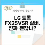 LG 트롬 FX25VSR 실버, 진짜 괜찮을까?
