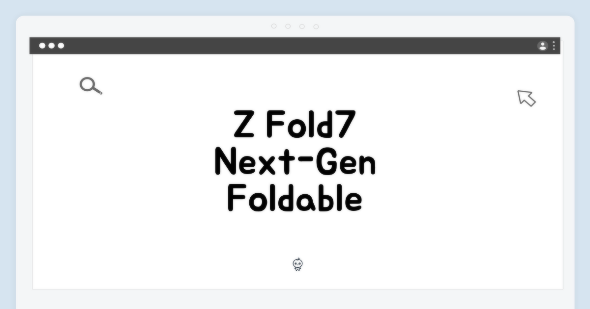 Z Fold7, 폴더블 혁신 전망