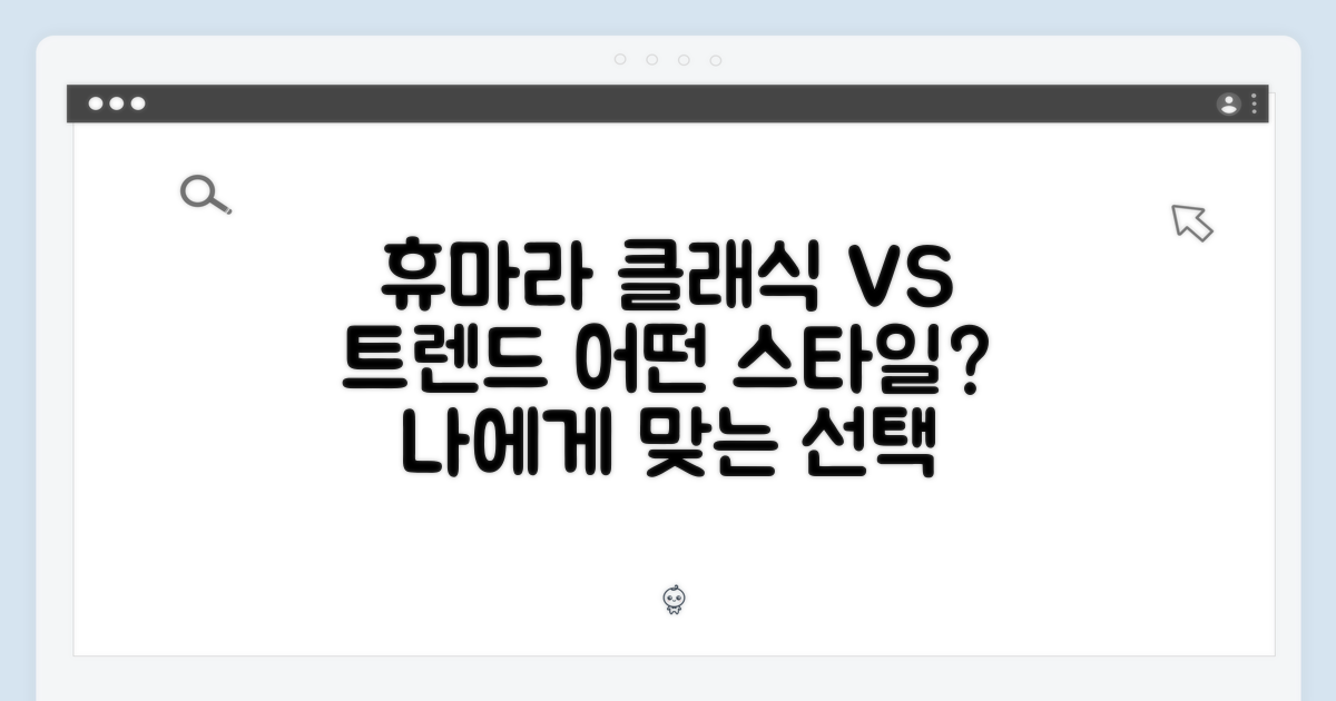 휴마라, 클래식 vs 트렌드
