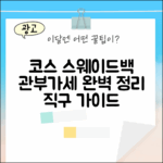 코스 미니 스웨이드백, 관부가세 포함 완벽 가이드