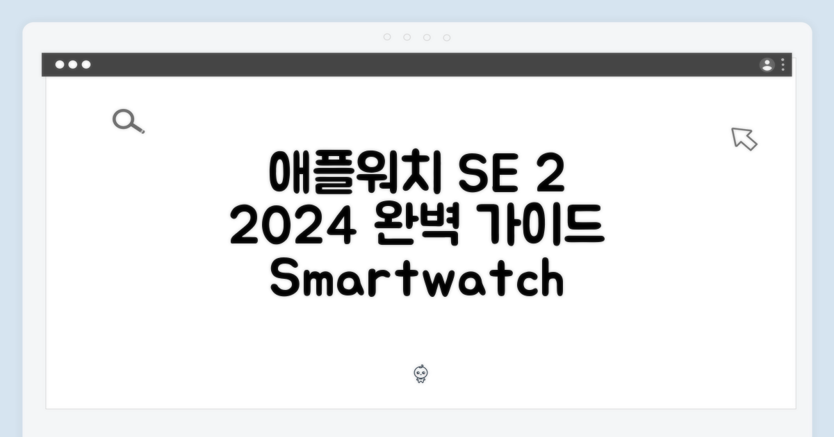 2024 애플워치 SE 2세대 완벽 가이드