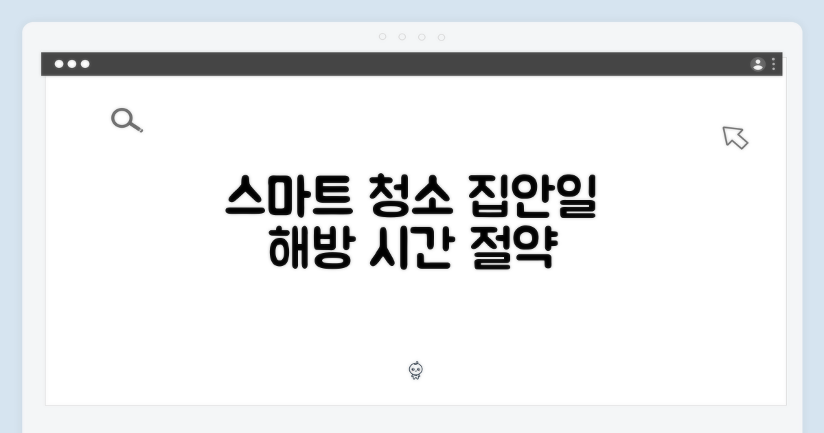 스마트한 청소, 집안일 해방