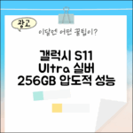 갤럭시탭 S11 울트라: 놀라운 성능, 실버 256GB