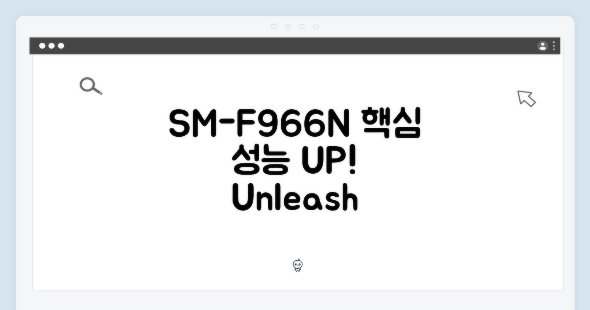SM-F966N, 성능 업그레이드 핵심