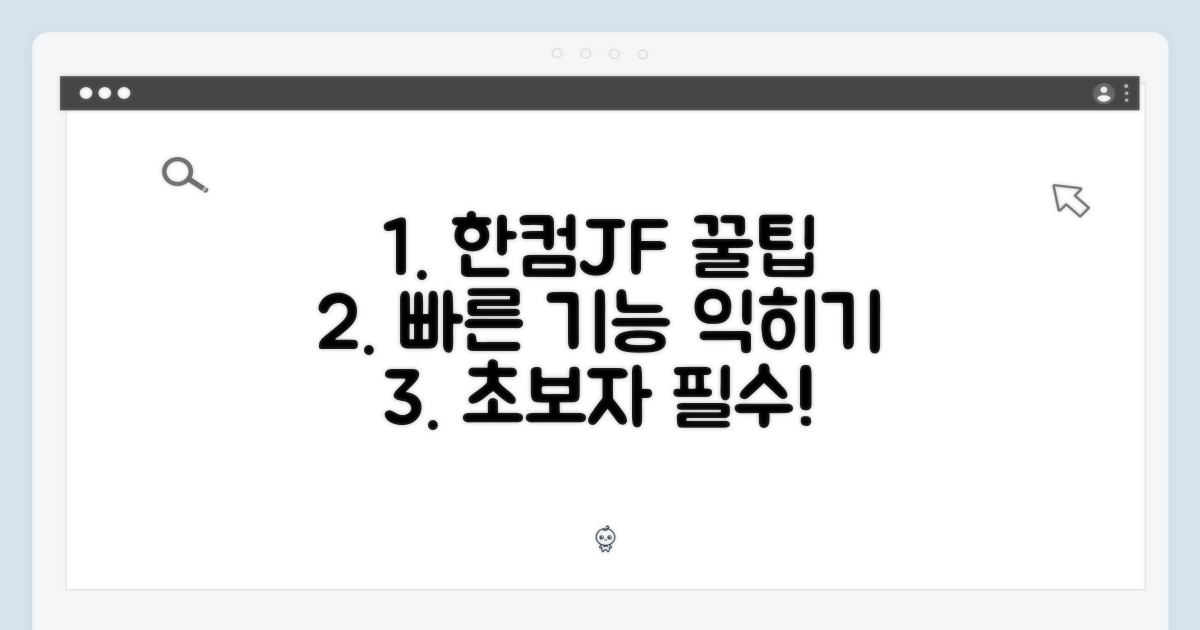 1가지 한컴오피스 JF