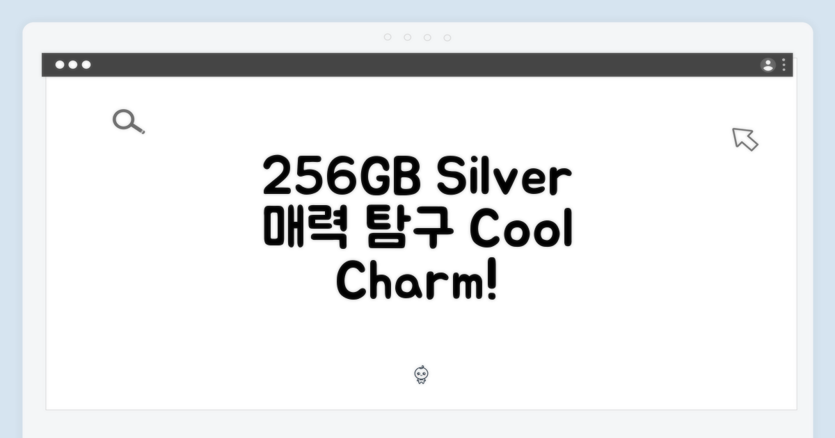 256GB 실버, 어떤 매력이?