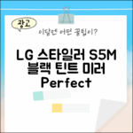 LG 스타일러 S5MBAUE 블랙 틴트 미러 완벽 가이드