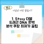 스투시 더블 드래곤 DNA: 완벽 가이드