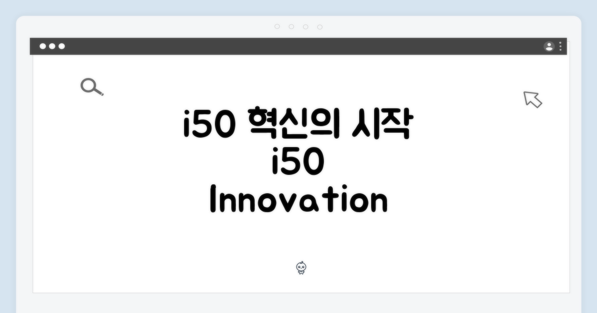 i50: 혁신의 시작